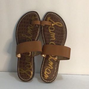 Sam Edelman Gorgene Leather Sandals women’s Size 7.5M B